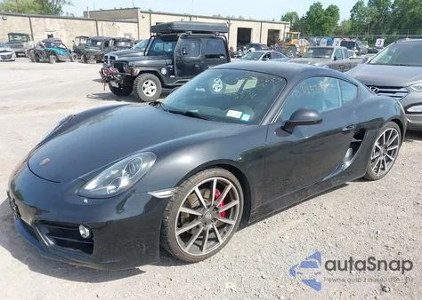 2014 Porsche Cayman S from USA, damaged, VIN WP0AB2A83EK190127